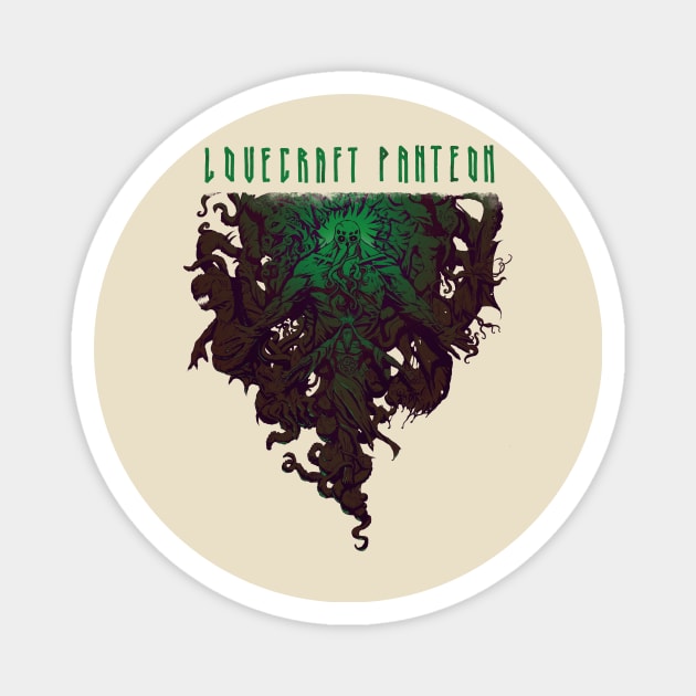 lovecraft panteon Magnet by Kotolevskiy